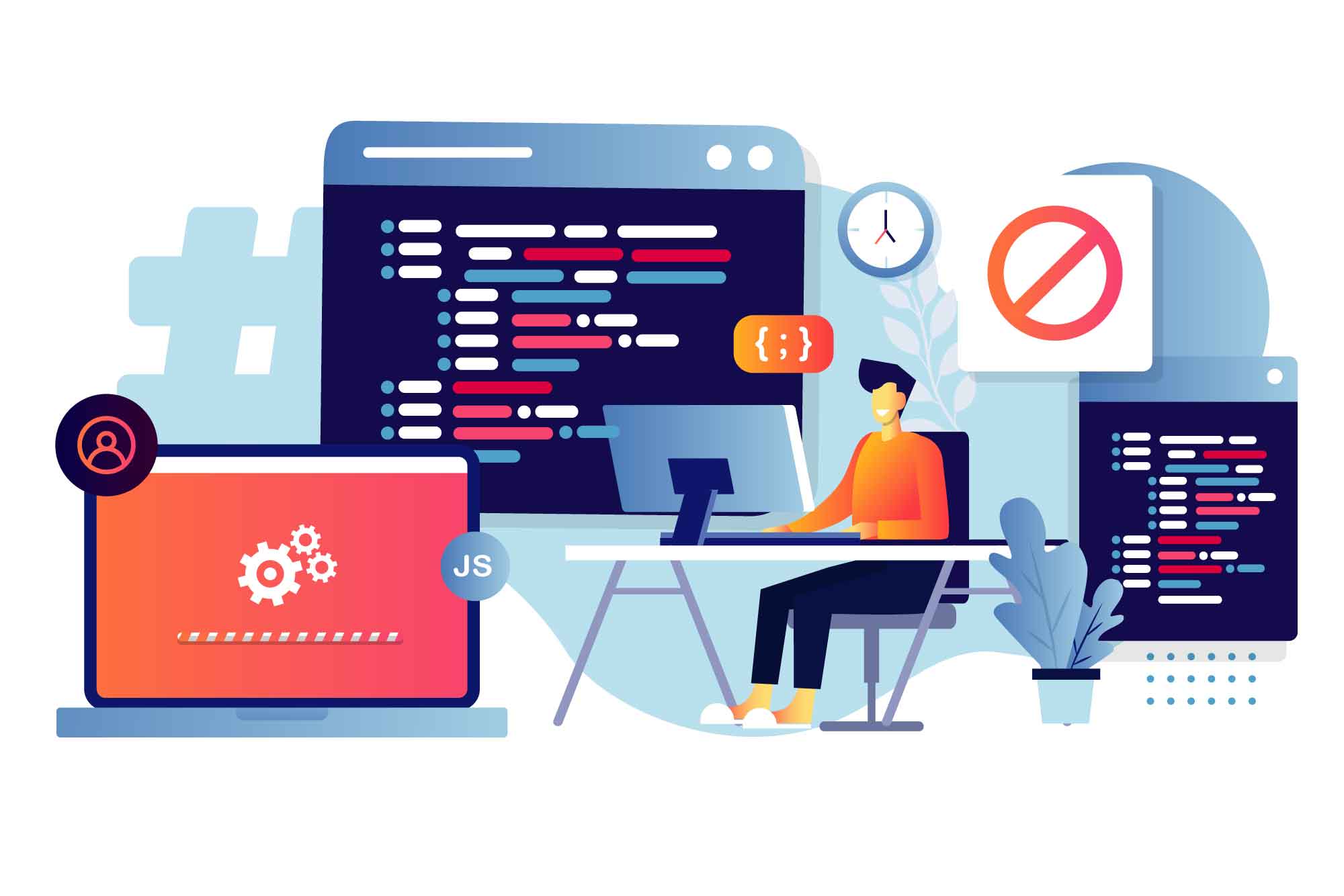 Ilustrasi Programming